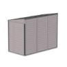 Duramax Abri de jardin résine PVC Gris 2.94m²