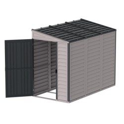 Duramax Abri de jardin résine PVC Gris 2.94m²