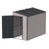 Duramax Abri de jardin résine PVC Gris 2.94m²