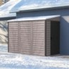 Duramax Abri de jardin résine PVC Gris 2.94m²