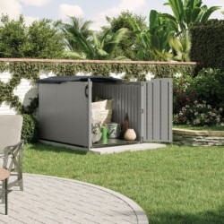 Suncast Coffre de jardin Polyéthylène haute densité Gris