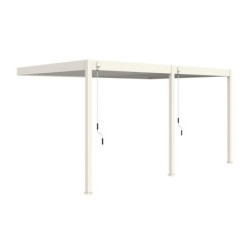 Ombréa Pergolas bioclimatiques Aluminium Blanc 24m²