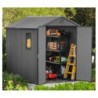 Keter Abri de jardin résine Polypropylène Gris 4.85m²