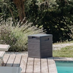 Toomax Coffre de jardin Polypropylène Gris