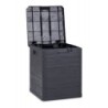 Toomax Coffre de jardin Polypropylène Gris