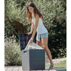 Toomax Coffre de jardin Polypropylène Gris
