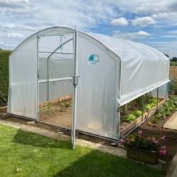 Serres Tonneau Serre tunnel 18m²