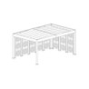 Kover By Trigano Carport Gris 16m²