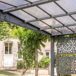 Kover By Trigano Carport Gris 16m²