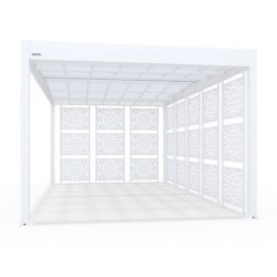 Kover By Trigano Carport Blanc 16m²