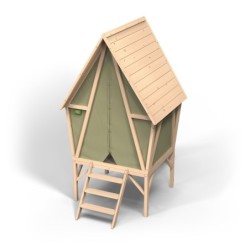 Exit Toys Cabanes enfants Bois massif