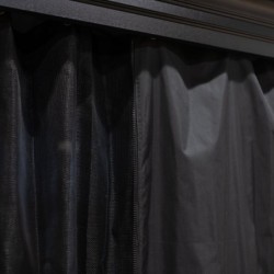 Sojag Tonnelles de jardin Polyester Noir