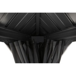 Sojag Tonnelles de jardin Polyester Noir