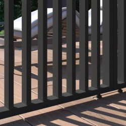 Ombréa Tonnelles de jardin Aluminium Gris
