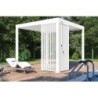Ombréa Tonnelles de jardin Aluminium Blanc