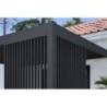 Ombréa Tonnelles de jardin Aluminium Gris