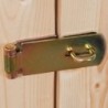 Karibu Abri pour vélos Bois massif Marron 3.4m²