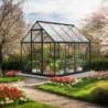 Canopia by Palram Serre de jardin en polycarbonate Noir 4.6m²