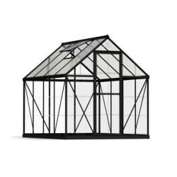 Canopia by Palram Serre de jardin en polycarbonate Noir 4.6m²