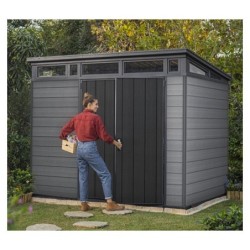 Keter Abri de jardin résine Polypropylène Gris 6m²