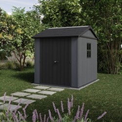 Keter Abri de jardin résine Polypropylène Gris 4.6m²