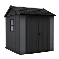 Keter Abri de jardin résine Polypropylène Gris 4.6m²