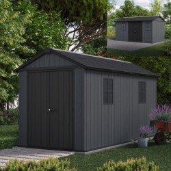 Keter Abri de jardin résine Polypropylène Gris 8.57m²