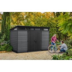 Keter Abri de jardin résine Polypropylène Gris 7.4m²
