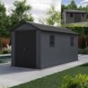 Keter Abri de jardin résine Polypropylène Gris 9.9m²