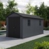 Keter Abri de jardin résine Polypropylène Gris 9.9m²
