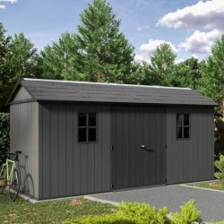 Keter Abri de jardin résine Polypropylène Gris 9.9m²