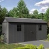 Keter Abri de jardin résine Polypropylène Gris 9.9m²