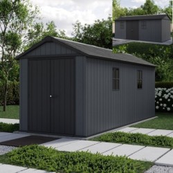 Keter Abri de jardin résine Polypropylène Gris 11.2m²