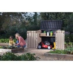 Keter Coffre de jardin Polypropylène Beige