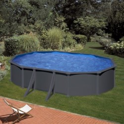 Gre Pool Piscines acier Gris