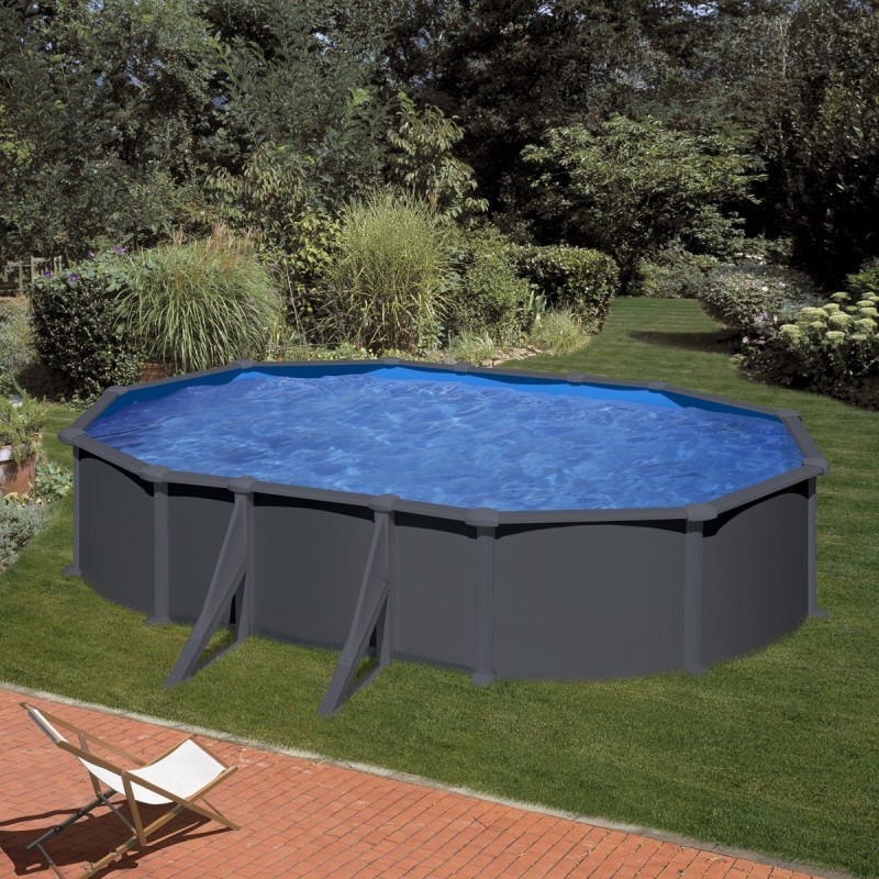Gre Pool Piscines acier Gris Gre Pool Piscines acier Gris