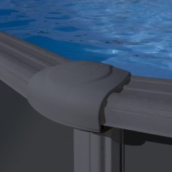 Gre Pool Piscines acier Gris