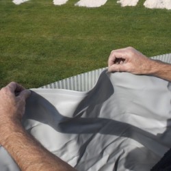 Gre Pool Piscines acier Gris