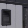 Jôbu Abri de jardin résine Polypropylène Gris 6.03m²