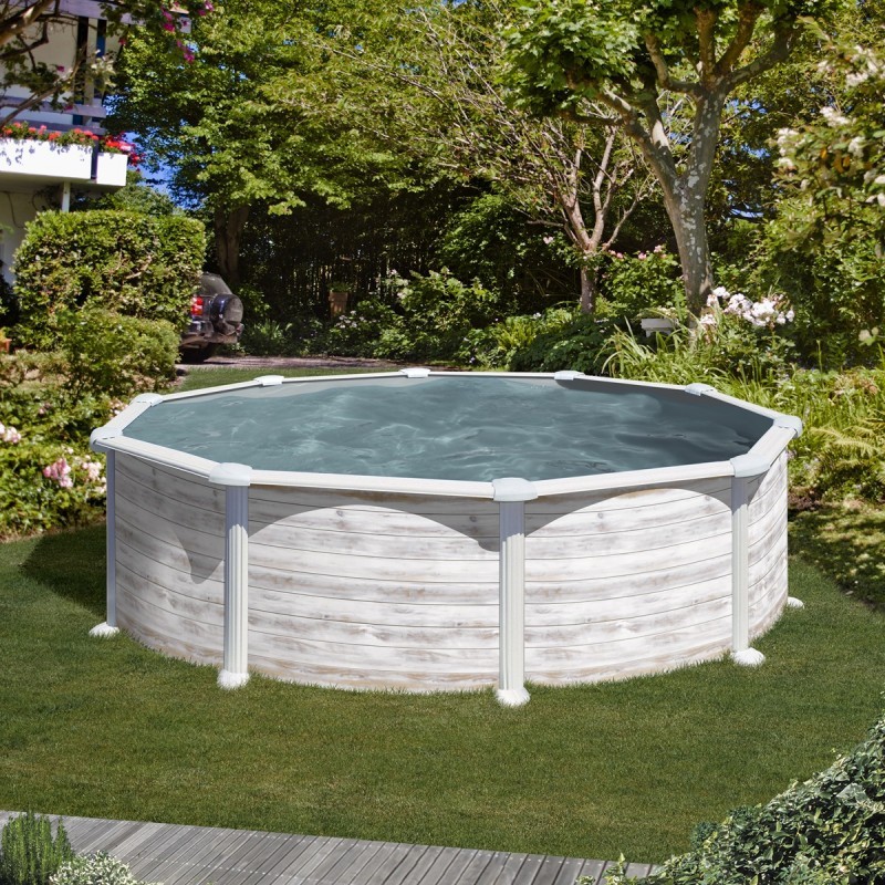 Gre Pool Piscines acier Gris