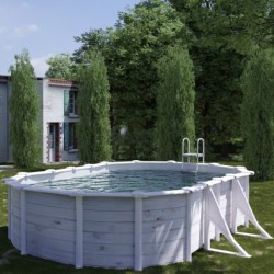 Gre Pool Piscines acier Gris