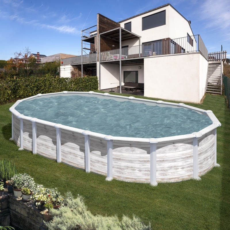 Gre Pool Piscines acier Gris Gre Pool Piscines acier Gris