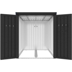 X-Metal Abri pour vélos Acier galvanisé Gris 2.95m²
