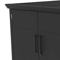 X-Metal Abri pour vélos Acier galvanisé Gris 2.95m²