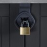 Keter Coffre de jardin Polypropylène Noir