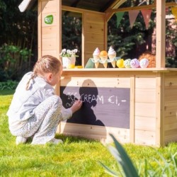 Exit Toys Cabanes enfants Bois massif Naturel