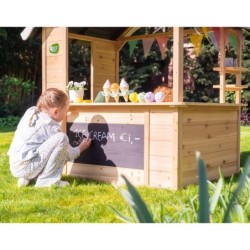 Exit Toys Cabanes enfants Bois massif Naturel