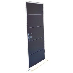 Everbox Abri de jardin résine PVC (polychlorure de vinyle) + XPS (polystyrène extrudé) Gris 18m²