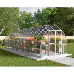 Canopia by Palram Serre de jardin en polycarbonate Gris 17.6m²