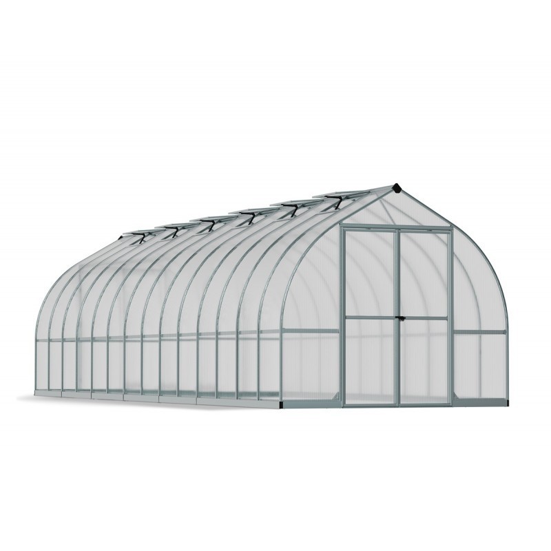Canopia by Palram Serre de jardin en polycarbonate Gris 20.6m²